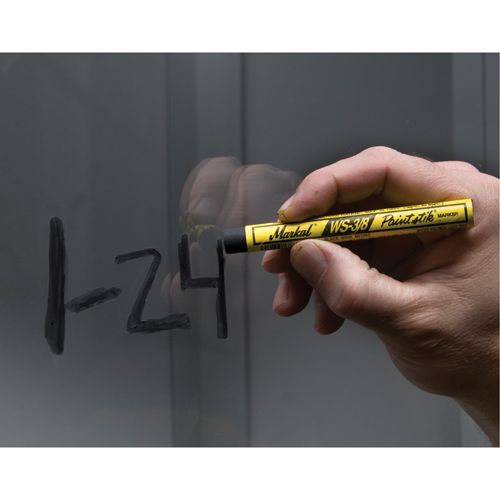WS-3/8 Paintstik&reg; Paint Marker, Solid Stick, Black Pryde Industrial Inc.