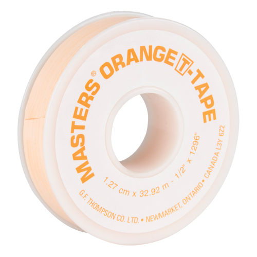 Ruban T, 1296" lo x 1/2" la, Orange Pryde Industrial Inc.