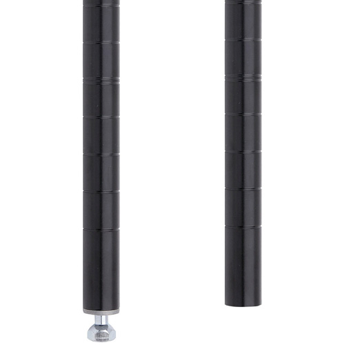 MONTANT ETAGERE STYLISEE14 1/2"H,NOIR Pryde Industrial Inc.