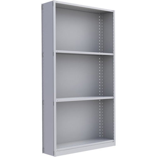 &eacute;l&eacute;ment de rayonnage Interlok, Acier, Sans boulons, Capacit&eacute; 450 lb, 48" la x 88" h x 24" p Pryde Industrial Inc.