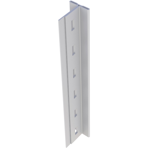 Montant en T pour rayonnage enclenchable Interlok, Acier, Hauteur 112" Pryde Industrial Inc.