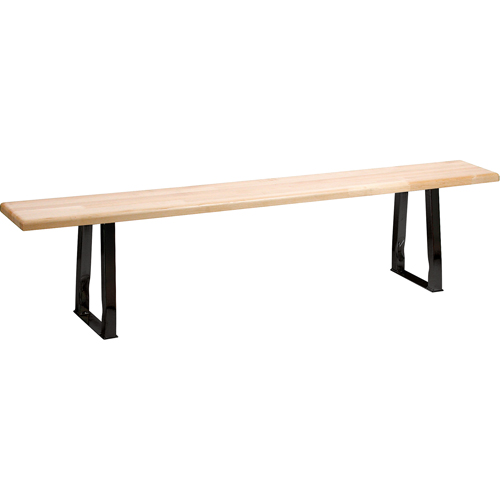 Banc pour vestiaire, Bois, 48" lo x 9-1/2" la x 16-1/2" h Pryde Industrial Inc.