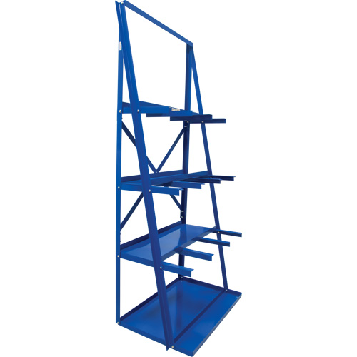 R&acirc;telier de rangement pour barre, Vertical, 3 Niveaux, 36" la x 24" p x 84" h, 3000 lb Cap. Pryde Industrial Inc.