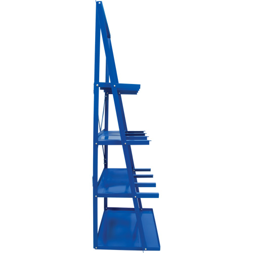R&acirc;telier de rangement pour barre, Vertical, 3 Niveaux, 36" la x 24" p x 84" h, 3000 lb Cap. Pryde Industrial Inc.