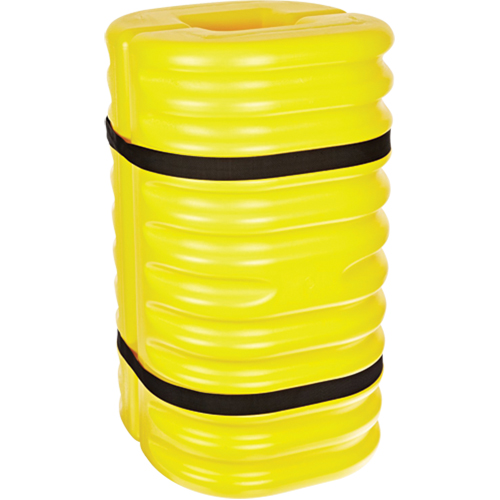 Protecteur de colonne, Ouverture int&eacute;rieure 12" x 12", 24" lo x 24" la x 42" h, Jaune Pryde Industrial Inc.