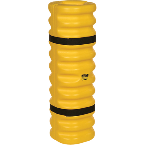 Protecteur de colonne, Ouverture int&eacute;rieure 4" x 6", 13" lo x 13" la x 42" h, Jaune Pryde Industrial Inc.