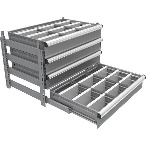 Interlok Integrated Modular Drawer System Pryde Industrial Inc.