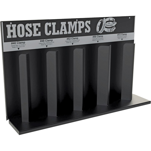 Support de rangement pour 5 colliers de serrage pour tuyaux flexibles Pryde Industrial Inc.