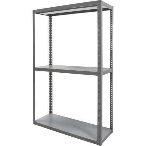&eacute;tag&egrave;re robuste, Acier, Boulonn&eacute;, Capacit&eacute; 3000 lb, 36" la x 72" h x 18" p Pryde Industrial Inc.