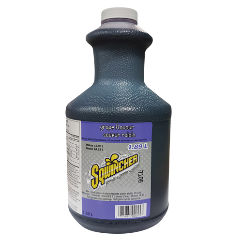 Sqwincher&reg; Rehydration Drink, Concentrate, Grape Pryde Industrial Inc.