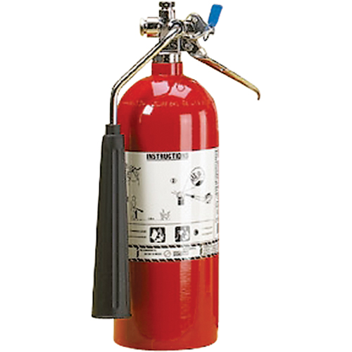 Aluminum Cylinder Carbon Dioxide (CO2) Fire Extinguishers, BC, 5 lbs. Capacity Pryde Industrial Inc.