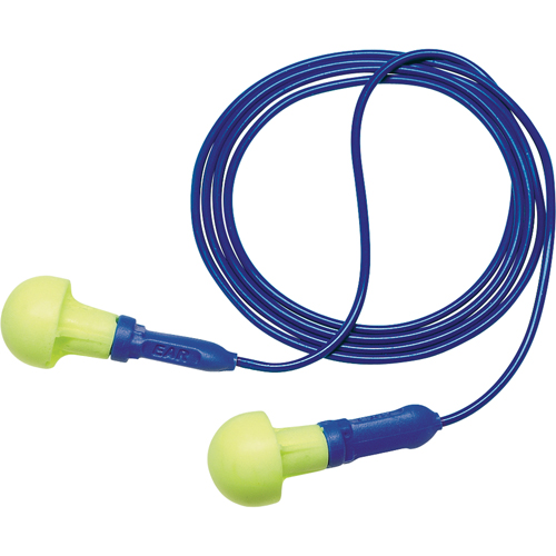 E-A-R Push-ins Metal Detectable Earplugs, Corded, One-Size, Bulk - Polybag, NRR 28 dB NRR dB Pryde Industrial Inc.