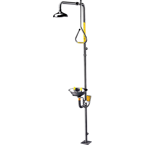 Safe-T-Zone&reg; Combination Shower & Eye/Face Wash Pryde Industrial Inc.