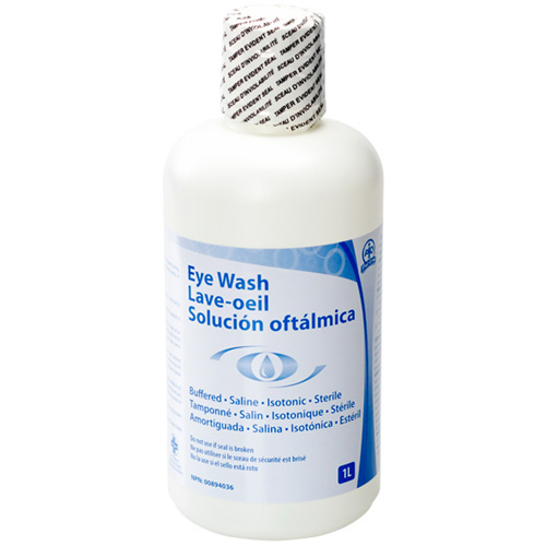 Eyewash Station Accessories - Eyewash Solution, 32 oz. Pryde Industrial Inc.