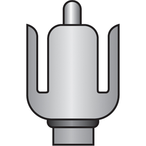 Tiges de s&eacute;curit&eacute; pour support porte-drapeau, usage intensif - accessoires & pi&egrave;ces de rechange Pryde Industrial Inc.