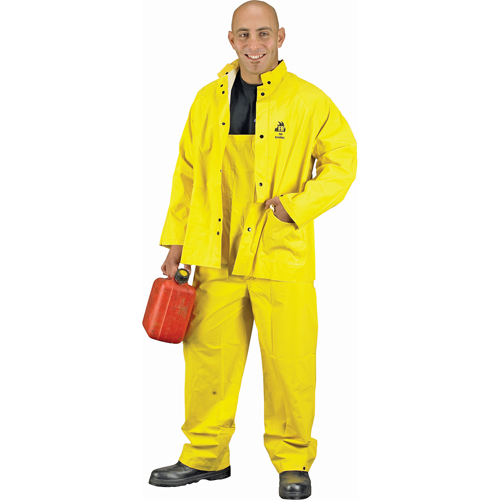 VETEMENT IMPERMEA,ECONOM,ININFLAMM,JAUNE,GRAND, Grand, Jaune haute visibilit&eacute; Pryde Industrial Inc.
