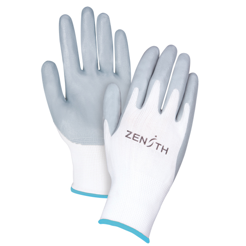 Gants l&eacute;gers enduits et respirants, 10/T-Grand, R&ecirc;vetement Mousse de nitrile, Calibre 13, Enveloppe en Polyester Pryde Industrial Inc.