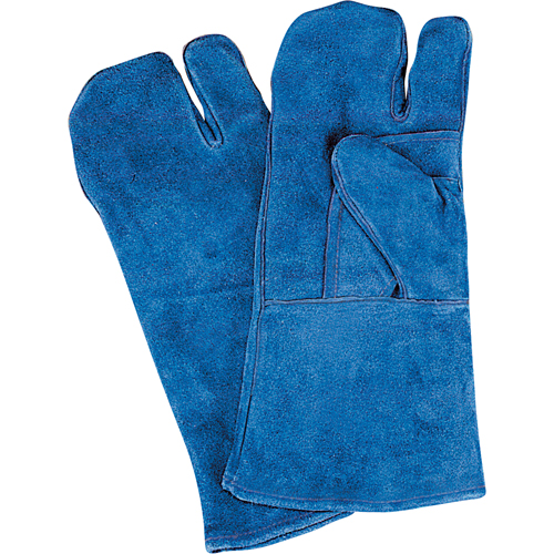 Double Palm & Thumb Welding Gloves, Split Cowhide, Size Large Pryde Industrial Inc.