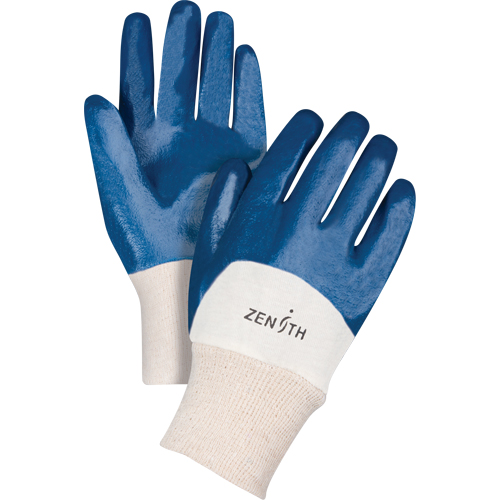 Gants &agrave; doublure interlock de poids moyen, 10/T-Grand, R&ecirc;vetement Nitrile, Enveloppe en Coton Pryde Industrial Inc.