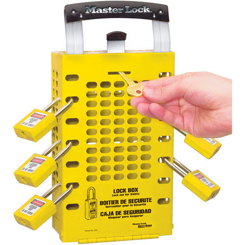 Latch Tight Lock Boxes, Yellow Pryde Industrial Inc.