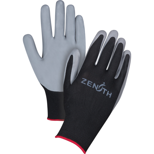 Premium Comfort Coated Gloves, 8/Medium, Nitrile Coating, 13 Gauge, Polyester Shell Pryde Industrial Inc.
