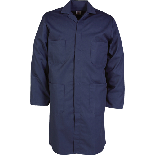 Sarraus de laboratoire, Poly-coton, 44, Bleu marine Pryde Industrial Inc.