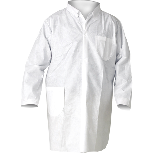 Sarraus de laboratoire KleenGuard A20, SMS, Blanc, Moyen Pryde Industrial Inc.