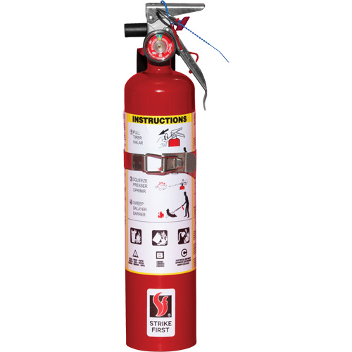 Extincteur d'incendie, ABC, Capacit&eacute; 2,5 lb Pryde Industrial Inc.