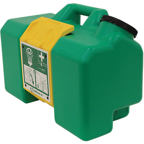 Eyewash Station, Gravity-Fed, 9 gal. Capacity, Meets ANSI Z358.1 Pryde Industrial Inc.