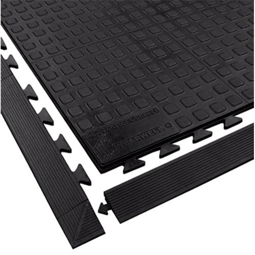 Tapis Rejuvenator Connect No. 502, Polyur&eacute;thane, 3-1/4' la c, 3-1/4' lo, 5/8" &eacute;paisseur, Jaune Pryde Industrial Inc.