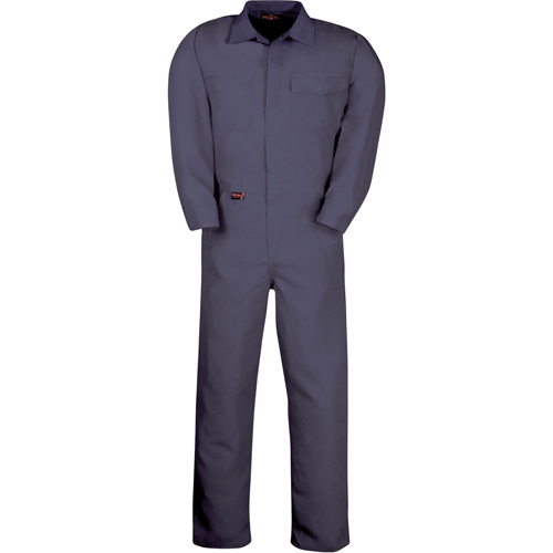 Nomex&reg; IIIa 6 oz. Work Coveralls, Size 38, Navy Blue Pryde Industrial Inc.