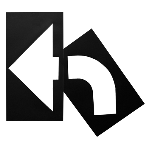 Parking Lot Stencils, English, 8" x 27" Pryde Industrial Inc.