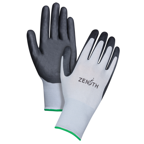 Lightweight Breathable Coated Gloves, 8/Medium, Foam Nitrile Coating, 13 Gauge, Polyester Shell Pryde Industrial Inc.
