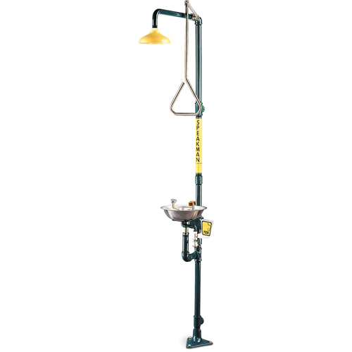 Safe-T-Zone&reg; Combination Shower & Eye/Face Wash Pryde Industrial Inc.