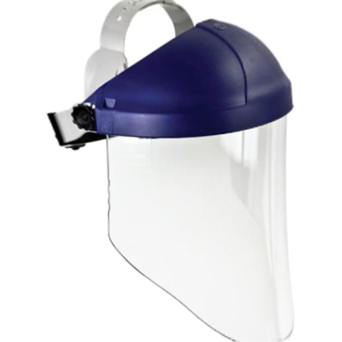 Harnais de t&ecirc;te avec visi&egrave;re, Polycarbonate, Suspension Rochet Pryde Industrial Inc.