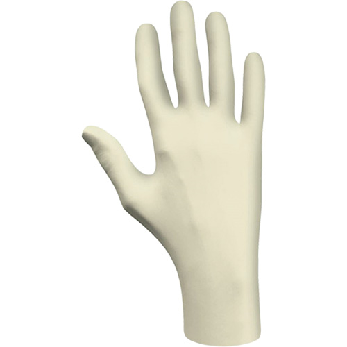 Gants jetables, Grand, Latex, 3 mils, Sans poudre, Naturel, Classe 2 Pryde Industrial Inc.