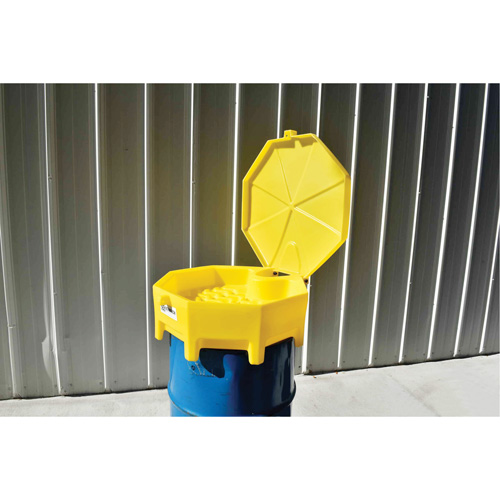 Entonnoir avec couvercle pour baril Global Ultra-Drum Funnel, 5 gal. Pryde Industrial Inc.