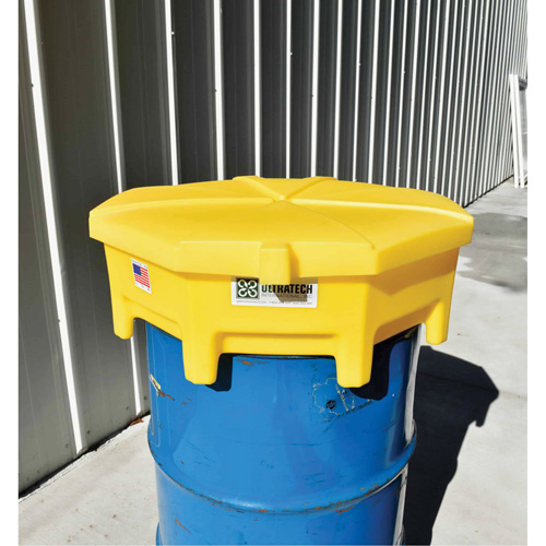 Entonnoir avec couvercle pour baril Global Ultra-Drum Funnel, 5 gal. Pryde Industrial Inc.