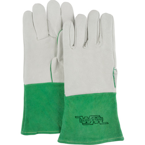 Premium TIG Welding Gloves, Grain Cowhide, Size Medium Pryde Industrial Inc.