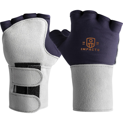 Anti-Impact Glove With Wrist Support, Medium, Synthetic Palm, Slip-On Cuff Pryde Industrial Inc.