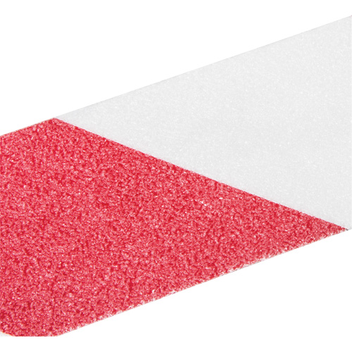 Ruban antid&eacute;rapant de premi&egrave;re qualit&eacute;, 2" x 60', Rouge & blanc Pryde Industrial Inc.
