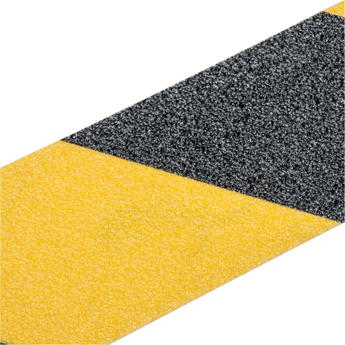 Premium Anti-Skid Tape, 2" x 60', Black & Yellow Pryde Industrial Inc.
