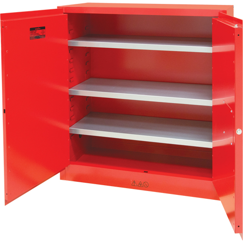 Armoire pour peintures et encres, 45 gal., 3 tablettes Pryde Industrial Inc.