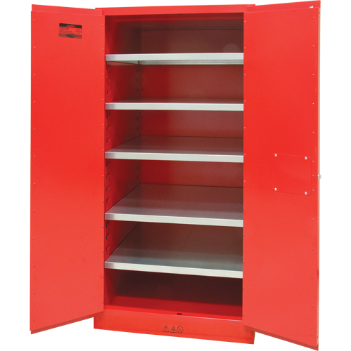 Armoire pour peintures et encres, 96 gal., 5 tablettes Pryde Industrial Inc.