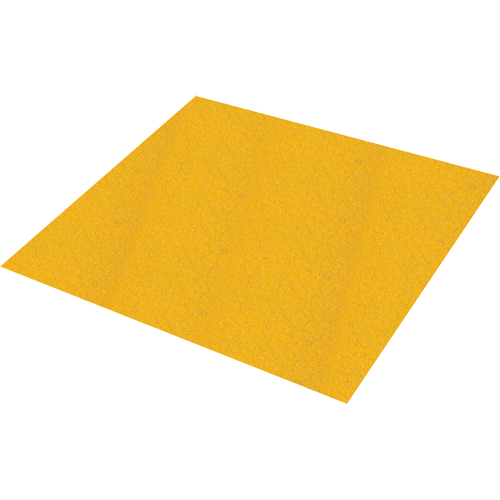 Plaque antid&eacute;rapante Safestep, 47" la x 47" lo, Jaune Pryde Industrial Inc.