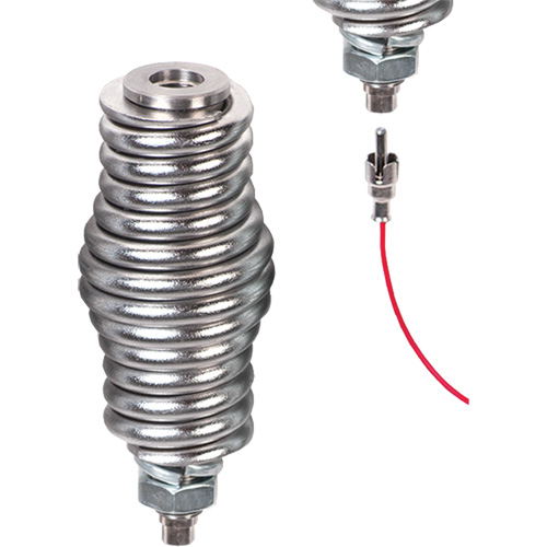 Support porte-drapeau Safety Whip, Fixation Ressort Pryde Industrial Inc.