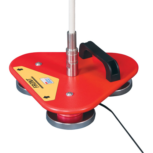 Safety Whip&reg; Flagstaff Mounting Base, Magnet Mount Pryde Industrial Inc.