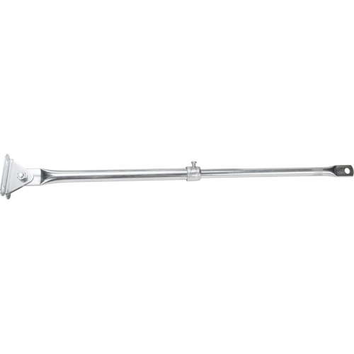 Roundtangular Convex Mirror with Telescopic Arm, 12" H x 18" W, Indoor/Outdoor Pryde Industrial Inc.