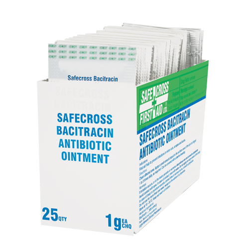 First Aid Bacitracin Zinc Topical Treatment, Cream, Class 1 Pryde Industrial Inc.