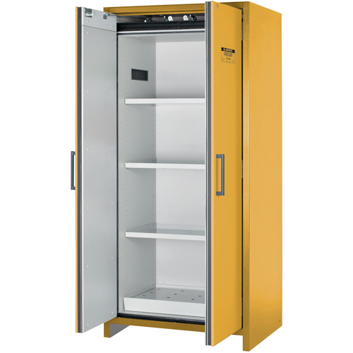 90-Minute EN Safety Storage Cabinet, 30 gal., 2 Door, 35.16" W x 76.89" H x 24.21" D Pryde Industrial Inc.